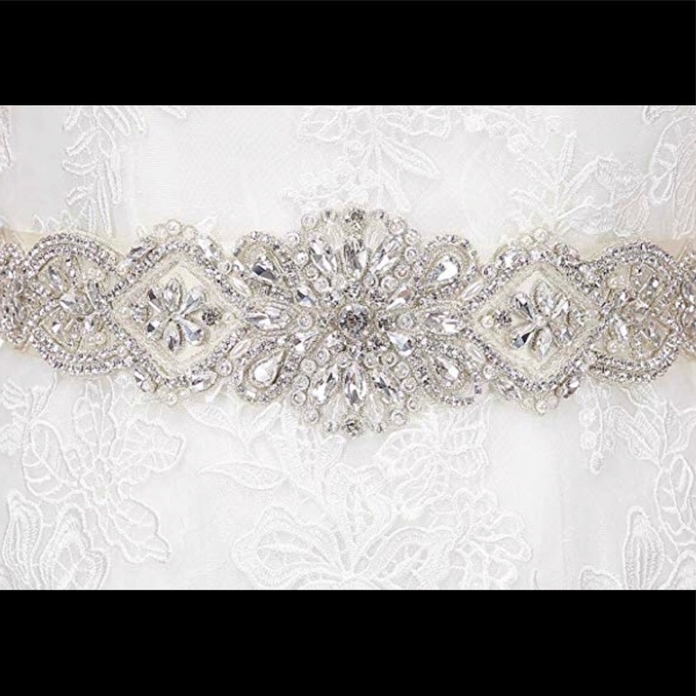 Wedding dress sash $200 selling for $70